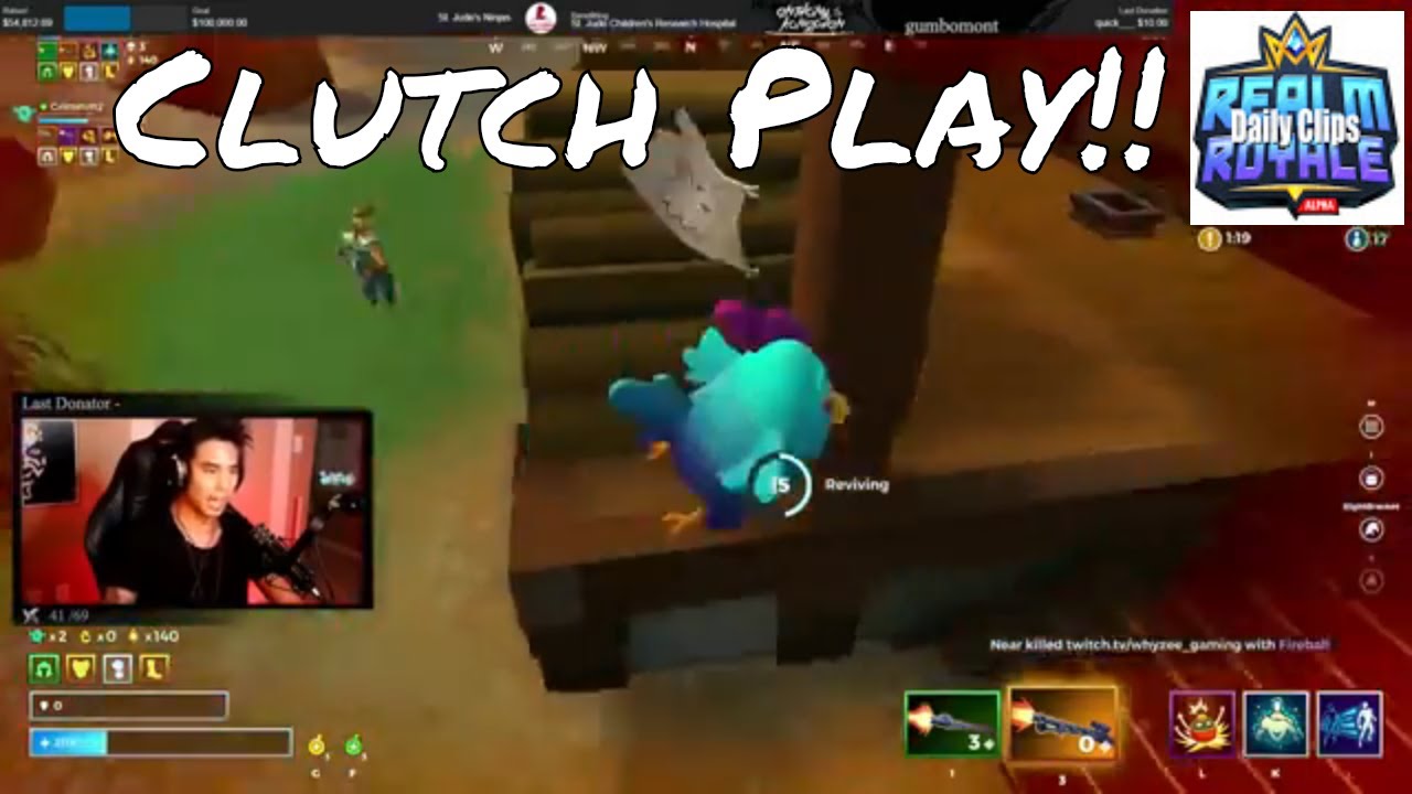 Realm Royale Daily Clip - Clutch Play!!
