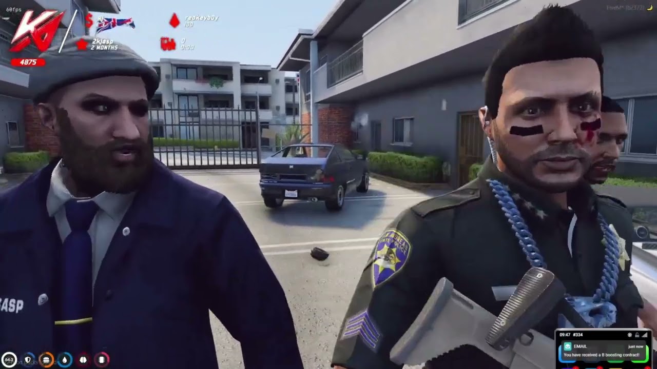 AJ Hunter & Aziz Take An Eventful Trip To The Mandem Block (VOLUME WARNING!) | No Pixel