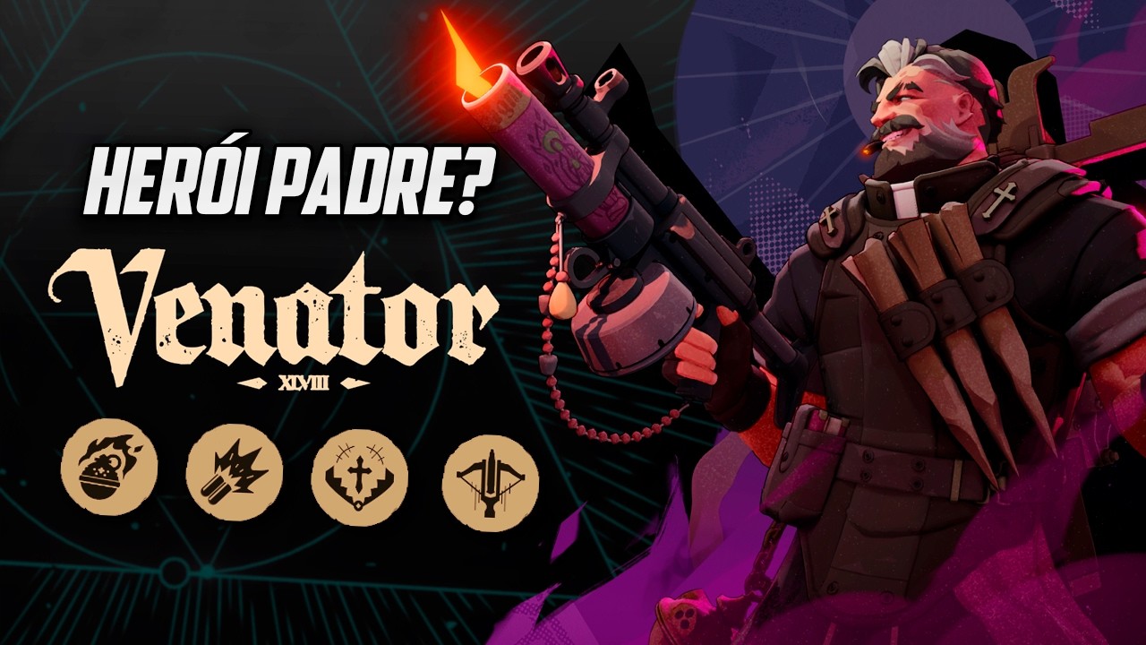 NOVO HERÓI DO DEADLOCK É UM PADRE ARMADO | VENATOR