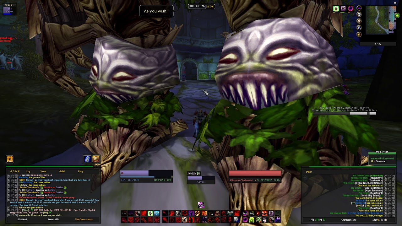 Warlock - Solo DM:E Jump Run - Easy Route - 100 gold per hour (12min30sec)