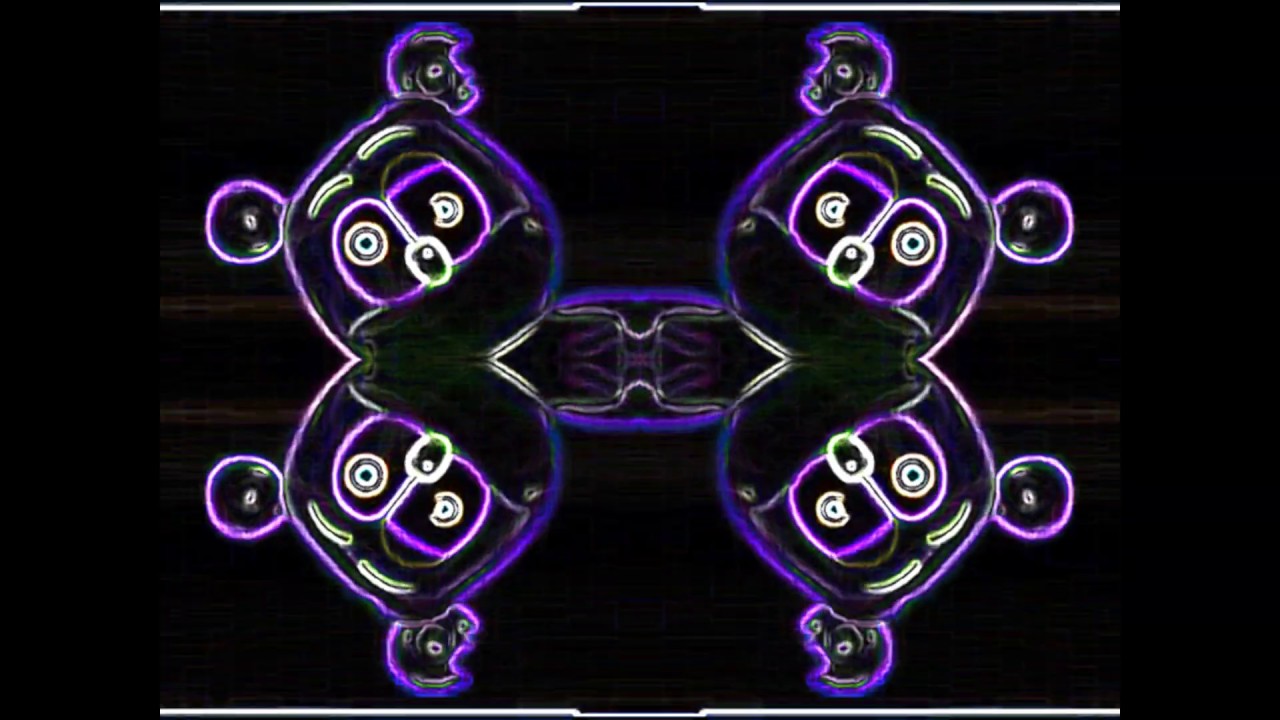 The Gummy Bear Song Edge Detection & Reverse & Multi Mirror Swedish Version