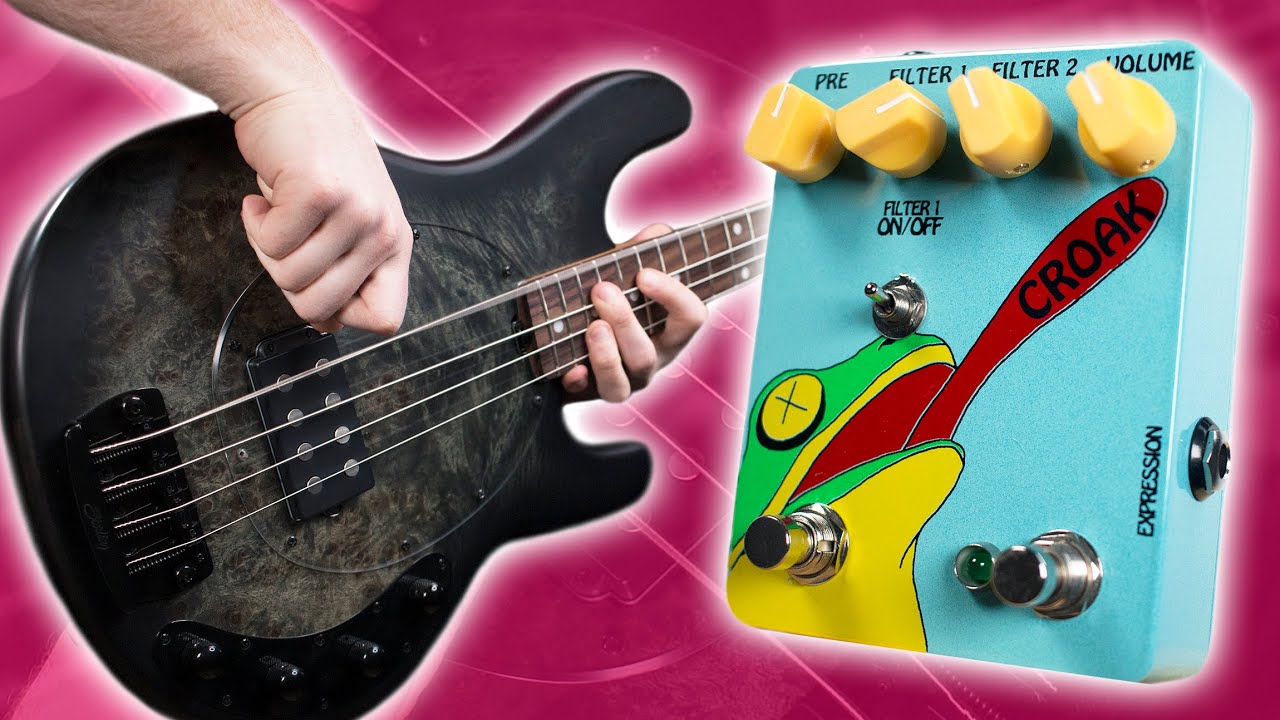 A Fuzz Pedal From Another Dimension! - Fuzzrocious Croak [Bass Demo]