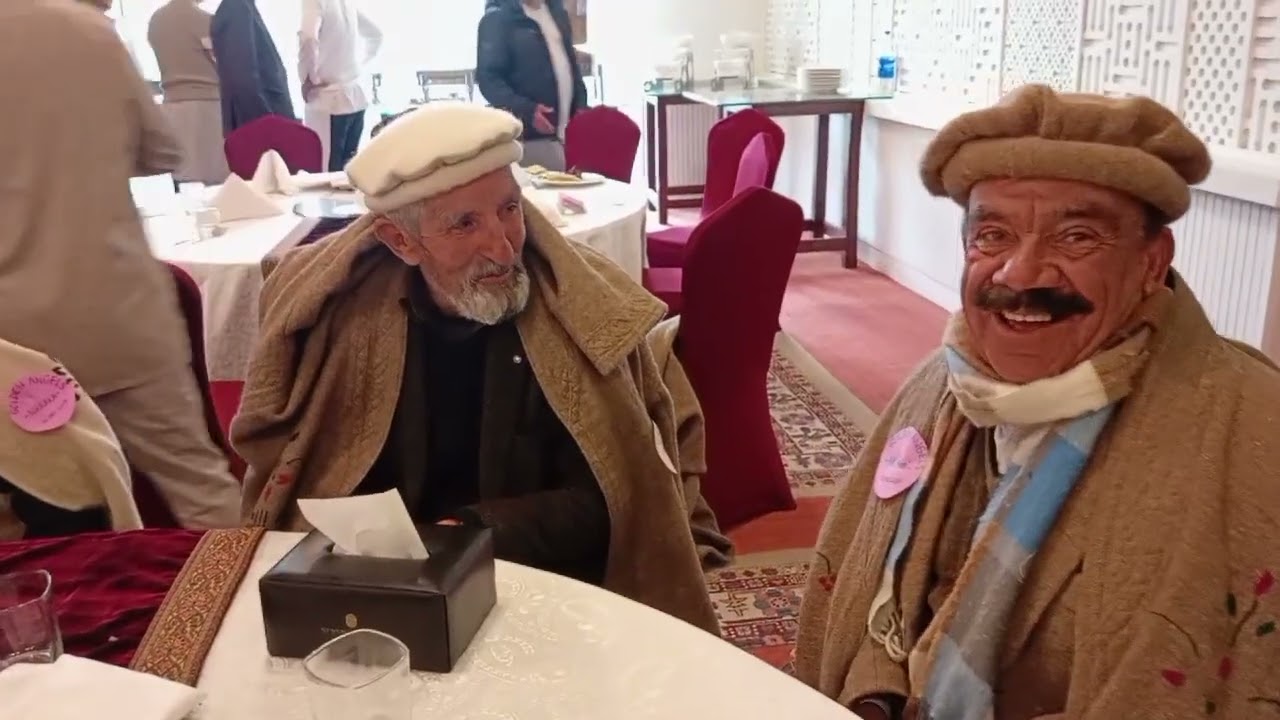 Elders share some cheerful moments at Serena Hunza 