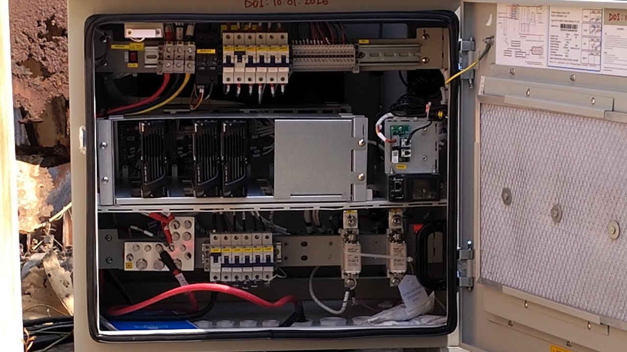 Nevri new smps installation work done#bsnl #electrical #4g5g #mobilenetwork #mobiletechnology 