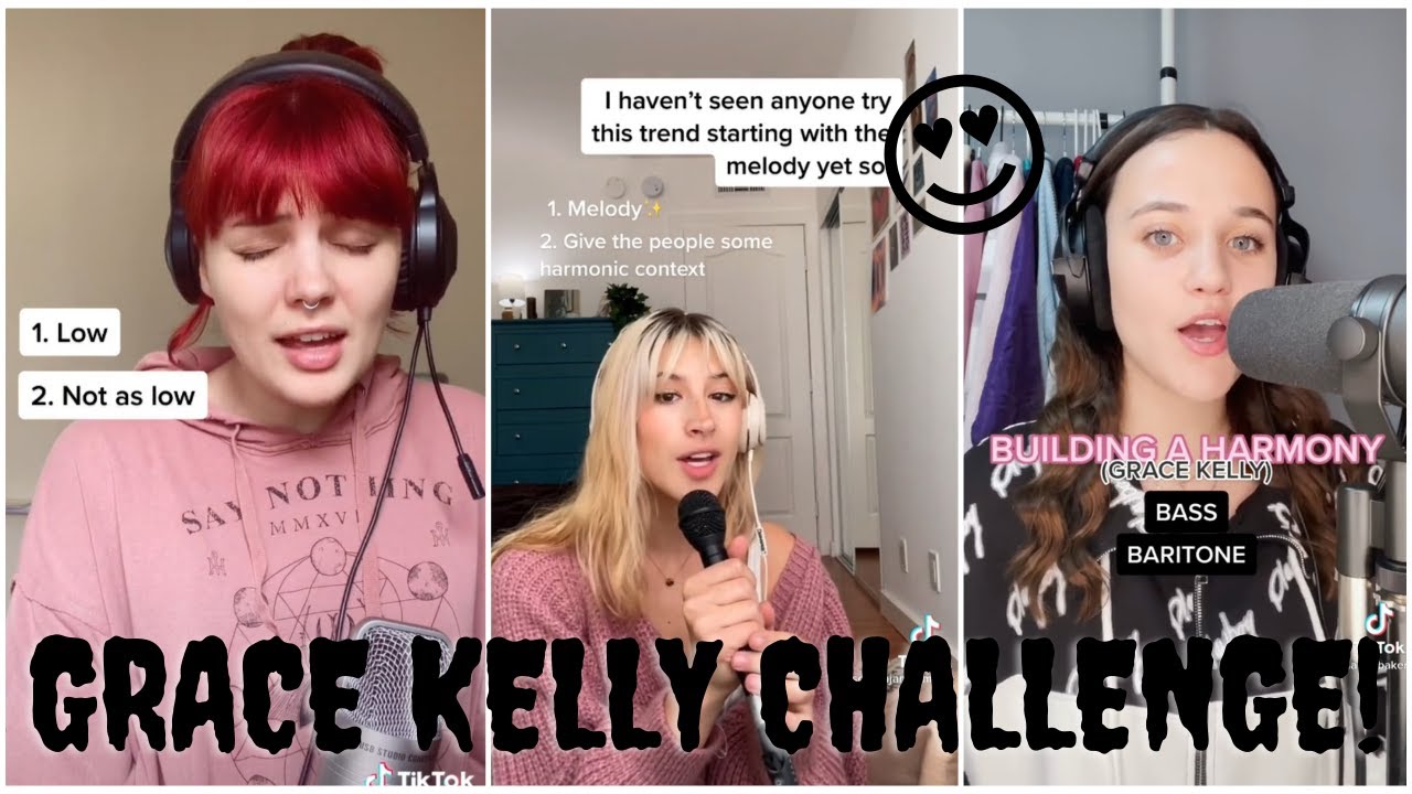 great compilation of Grace Kelly challenge tiktok videos.(part 3)😍