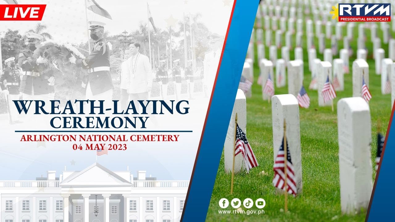 Wreath-Laying Ceremony at Arlington National Cemetery 05/04/2023