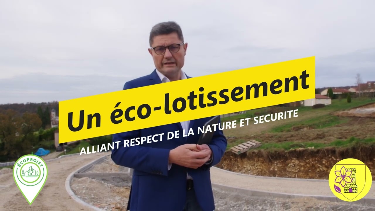 Éco-lotissement Doulaincourt-Saucourt explications de Frédéric Fabre