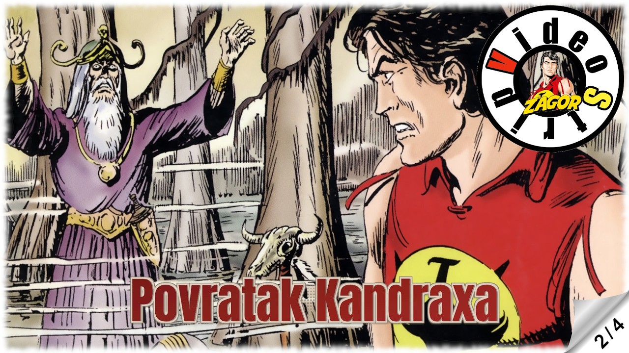 Zagor - Povratak Kandraxa - Strip u boji (2/4)