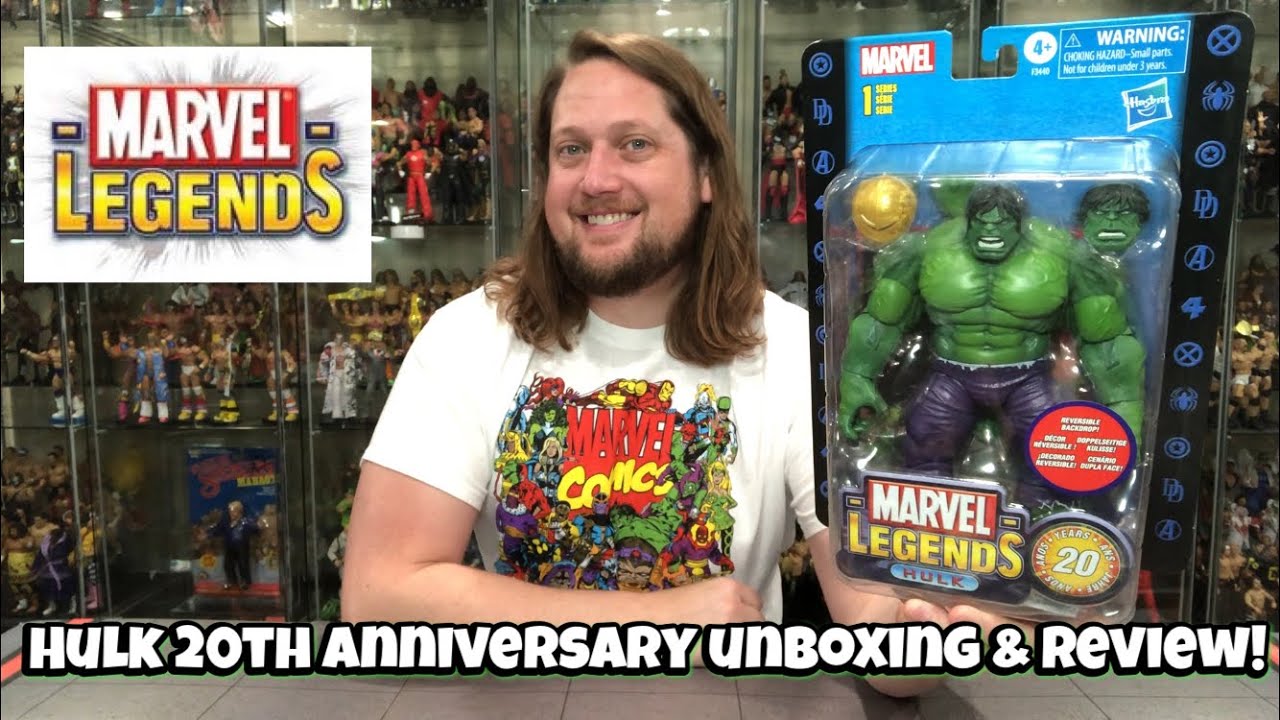 Hulk 20th Anniversary Marvel Legends Unboxing & Review!