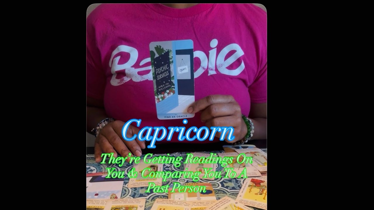 ♑️Capricorn￼ they get readings to see if you have new love they also compare you to a past￼ person 💌