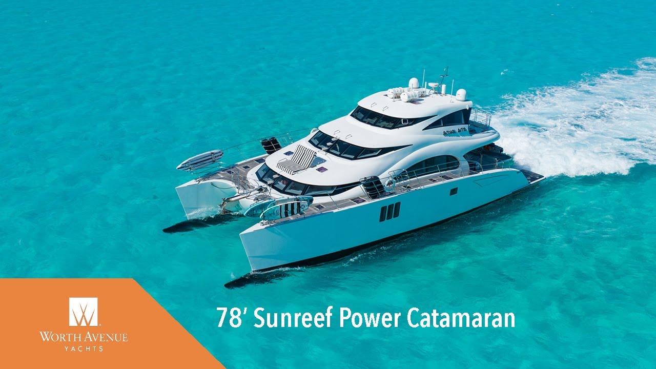 Luxury Charter Experience in the Bahamas: Step Aboard the ROYAL RITA, a Stunning 78' Power Catamaran
