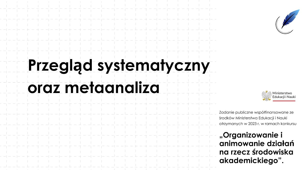 Przegląd Systematyczny oraz Metaanaliza