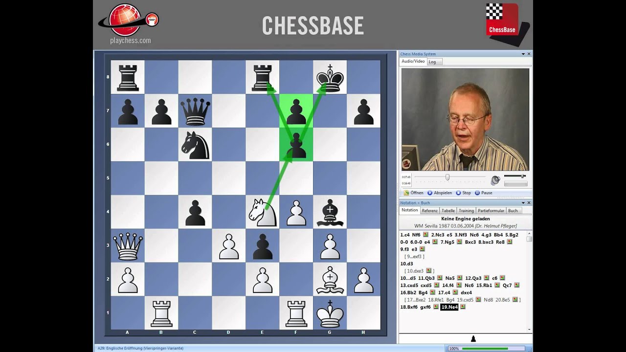 Helmut Pfleger - Die schönsten Partien der Schachgeschichte Band 2 - Kasparov vs. Karpov