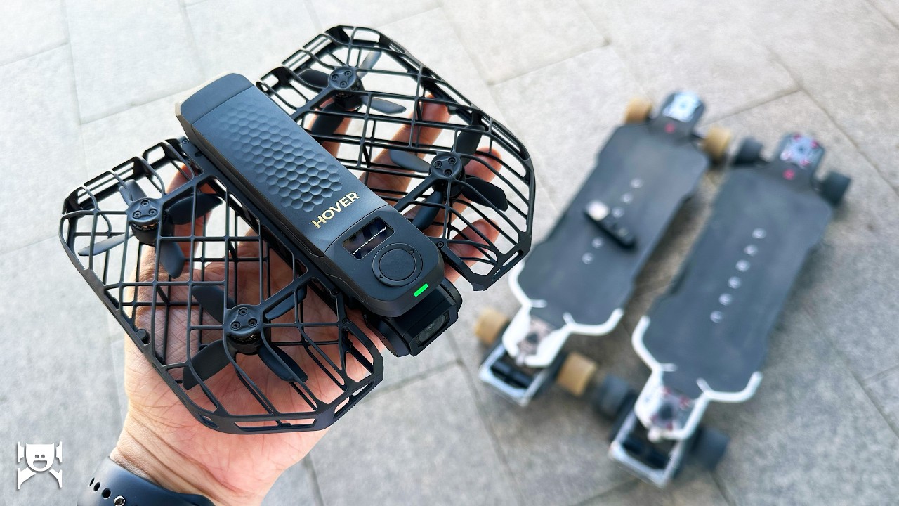 Best Drone for Electric Skateboarding Content Solo