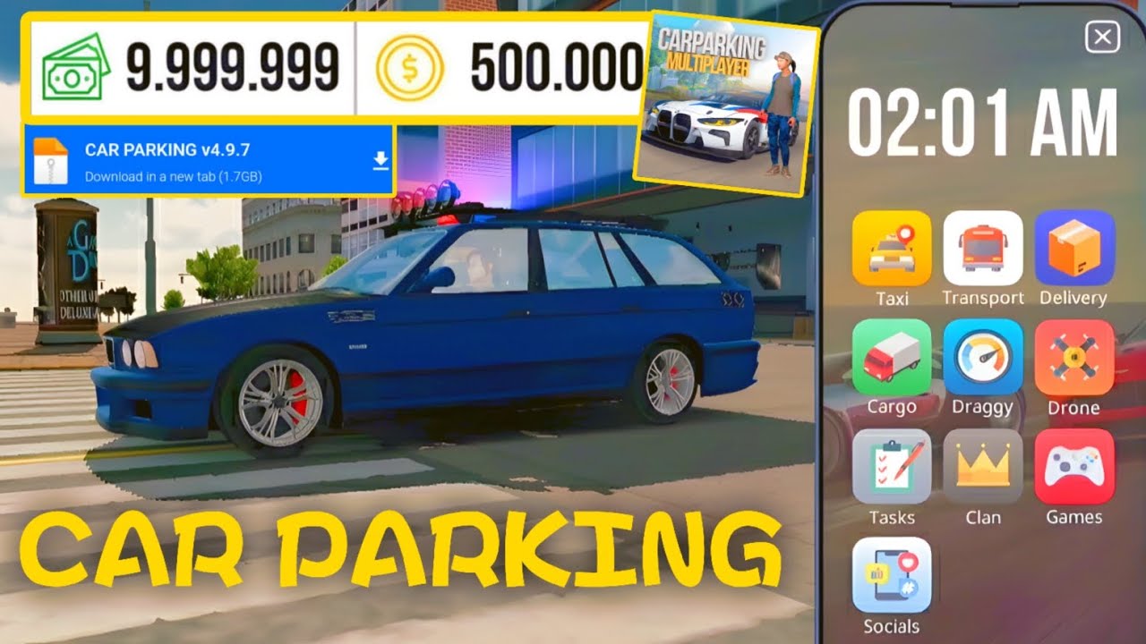 Car Parking Multiplayer v4.9.7 Dinheiro Infinito ATUALIZADO 
