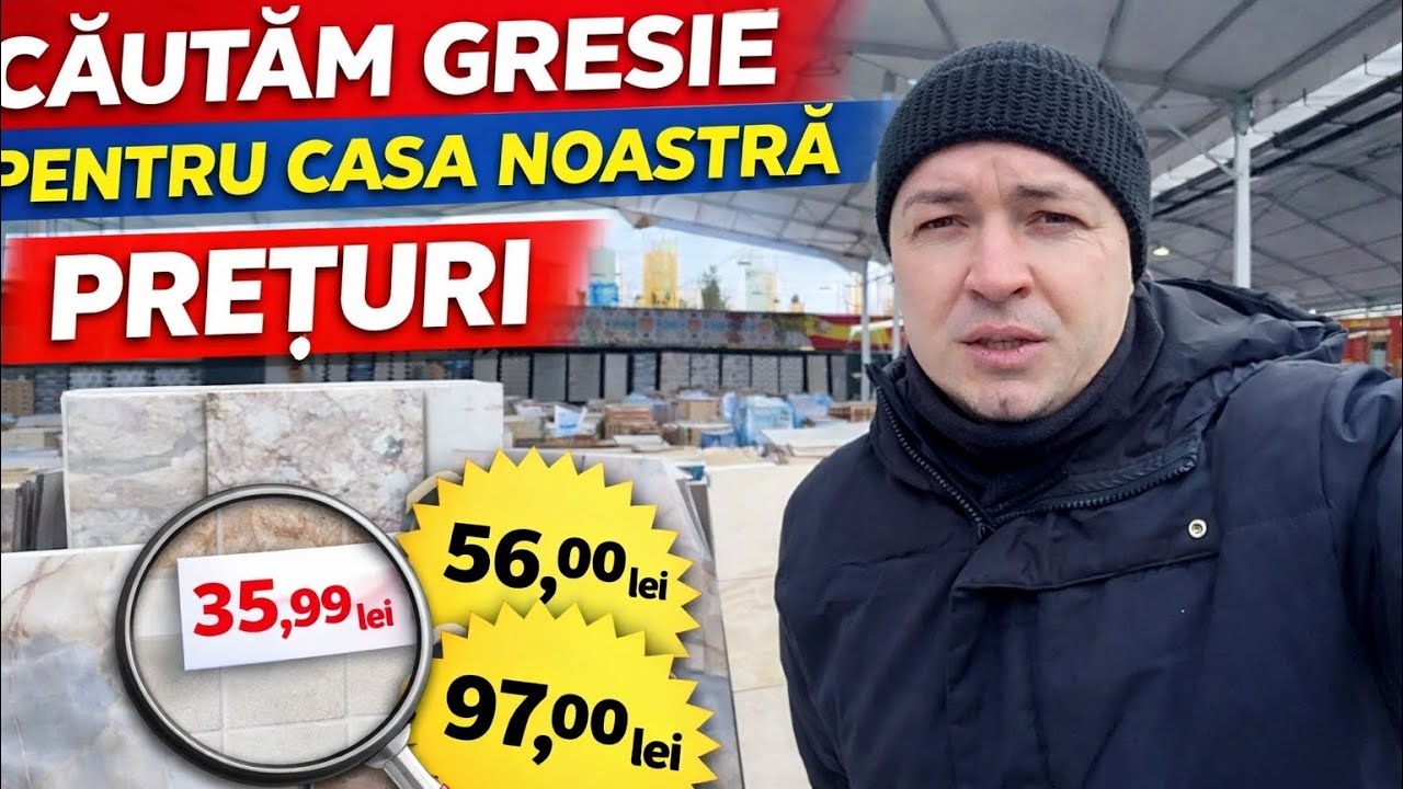 Am pornit după gresie… și am rămas șocați de prețuri 😳