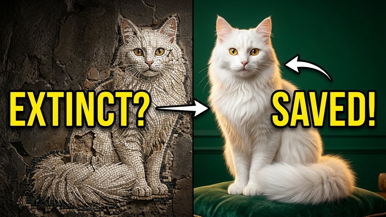 This Cat Breed Almost Disappeared Forever | Turkish Angora History