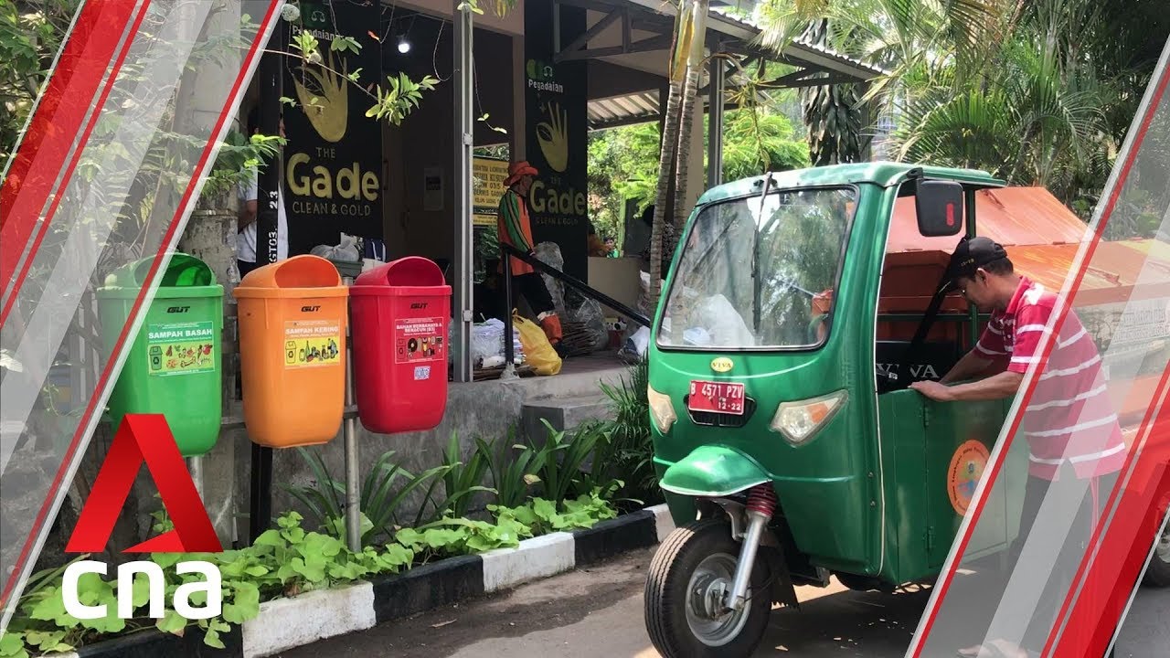 Trash for gold: Jakarta’s waste bank rewards residents for trading in recyclables