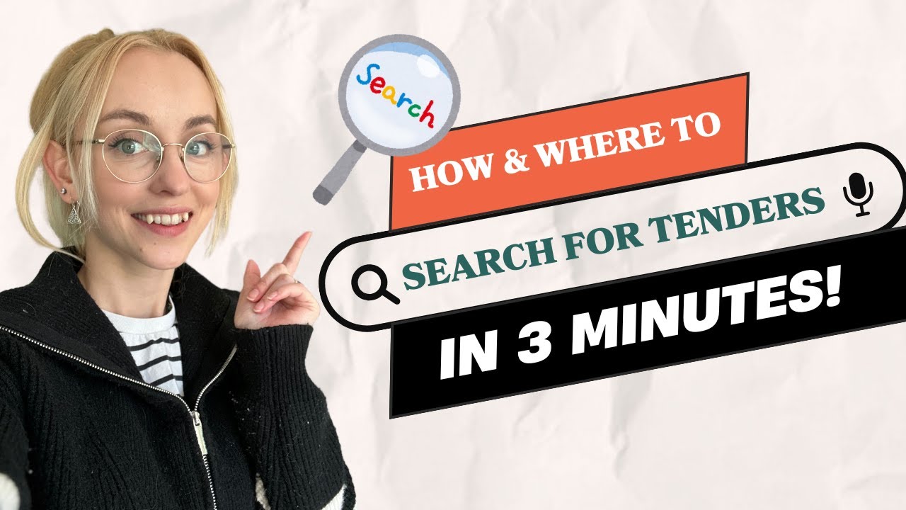 How and Where to Search for Tenders 10 Tips - A 3-Minute Guide