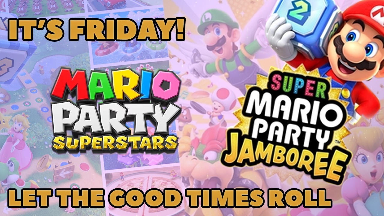 🌟 Time to Mario Party! Superstar & Jamboree 💫 w. Jason :)