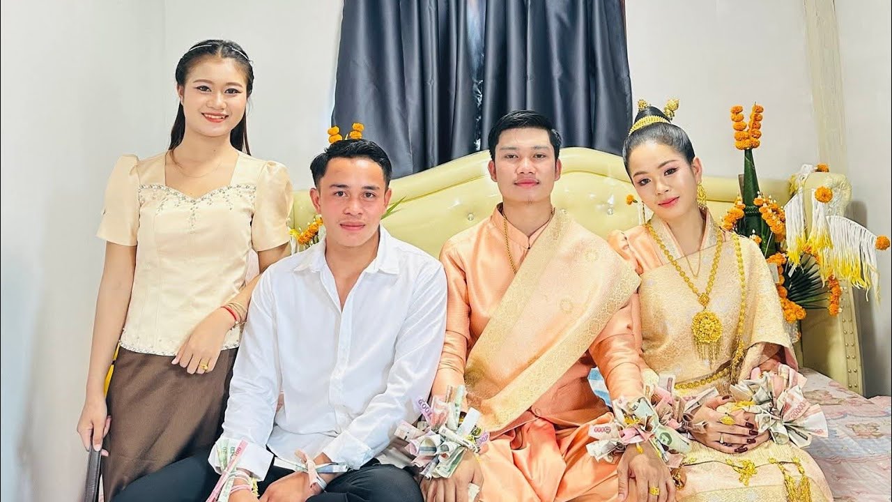มาฮอดบ้านเจ้าสาวแล้ว ตอนนี่กะเกรียมจะแห่เขย🇱🇦