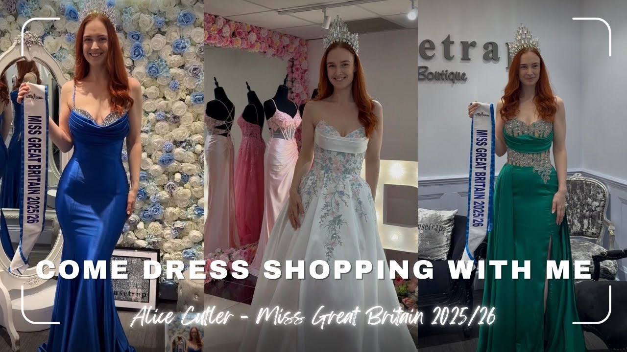 Miss GB Diaries: Come dress shopping with me