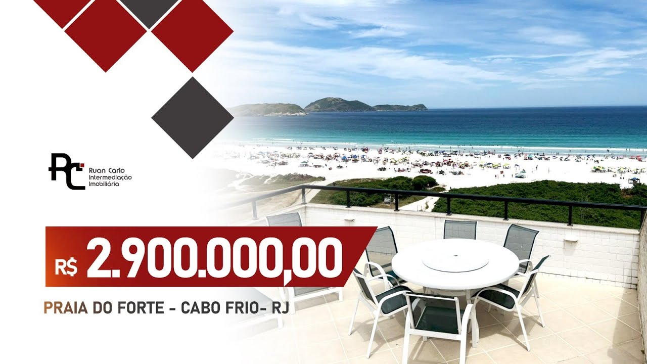 COBERTURA TRIPLEX - PRAIA DO FORTE/ RJ | RUAN CARLO