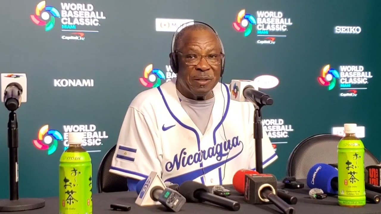 Dusty Baker: Última conferencia de prensa como manager de Nicaragua en el Clásico Mundial 2026.