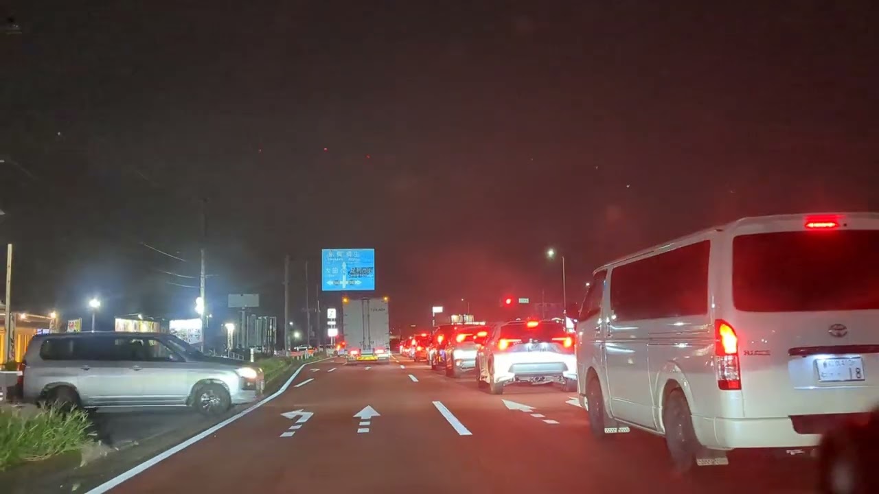 Car drive camera Japan 国道50号 栃木県佐野市→群馬県太田市 #automobile #車載カメラ #車載動画 