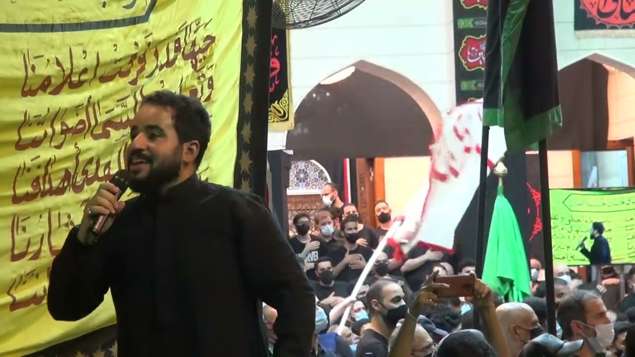 قصيدة دعوة - الرادود السيد احمد العلوي - ليلة الثامن من المحرم ١٤٤٣ هـ