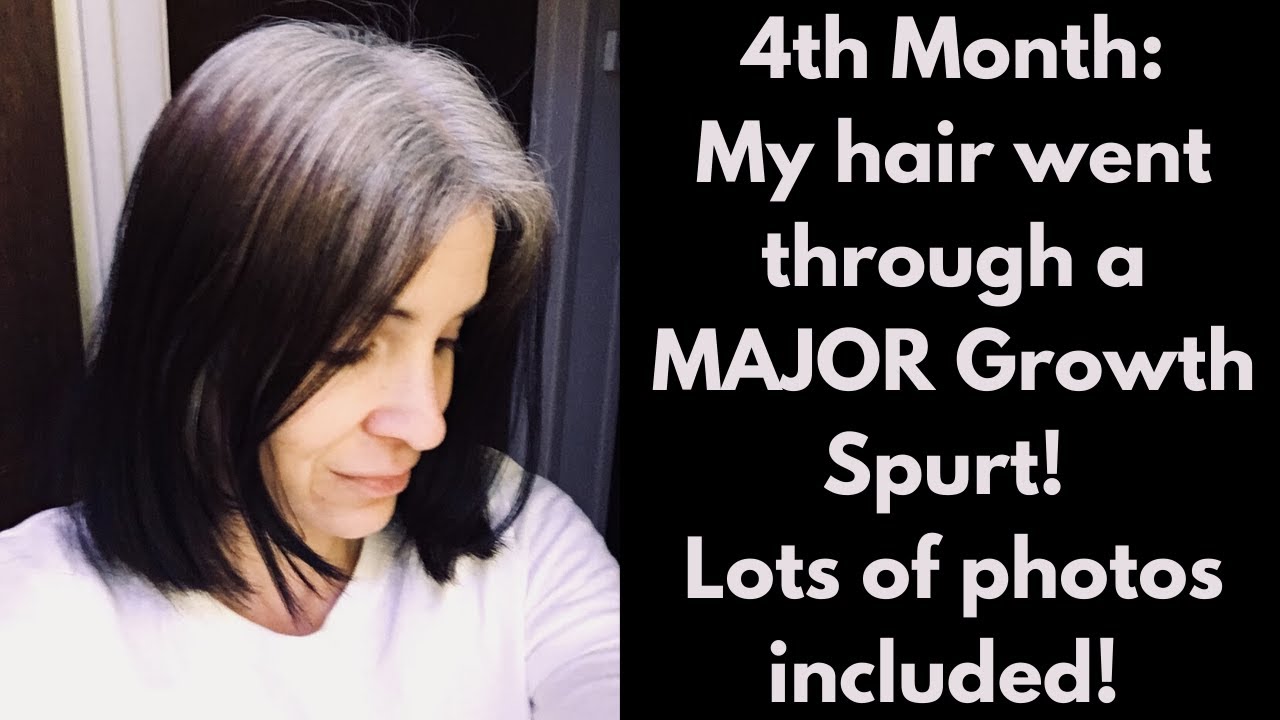 Gray Hair Transition: 4th Month