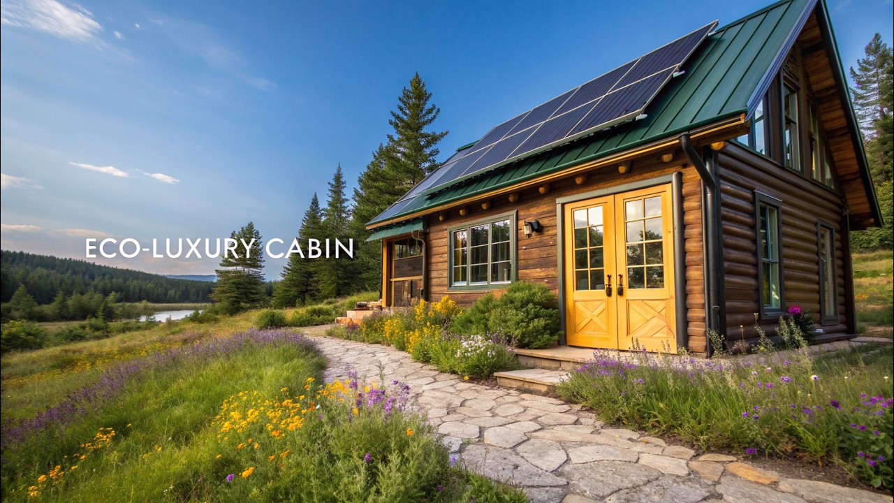 Discover Your Dream Off-Grid Cabin: A Masterpiece of Sustainable Luxury