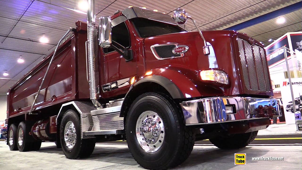 2022 Peterbilt 567 Dump Truck - Exterior Interior Walkaround Tour - 2021 Expocam