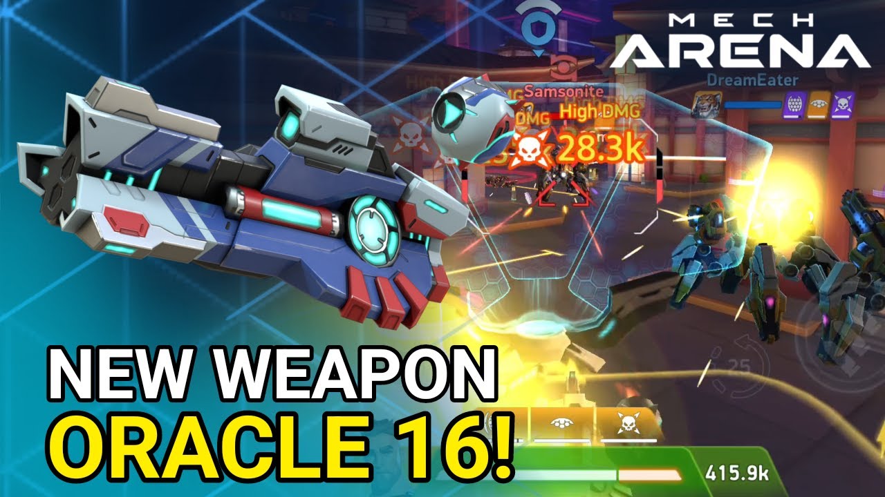 NEW Weapon Oracle 16 - Mech Arena Gameplay - Redd