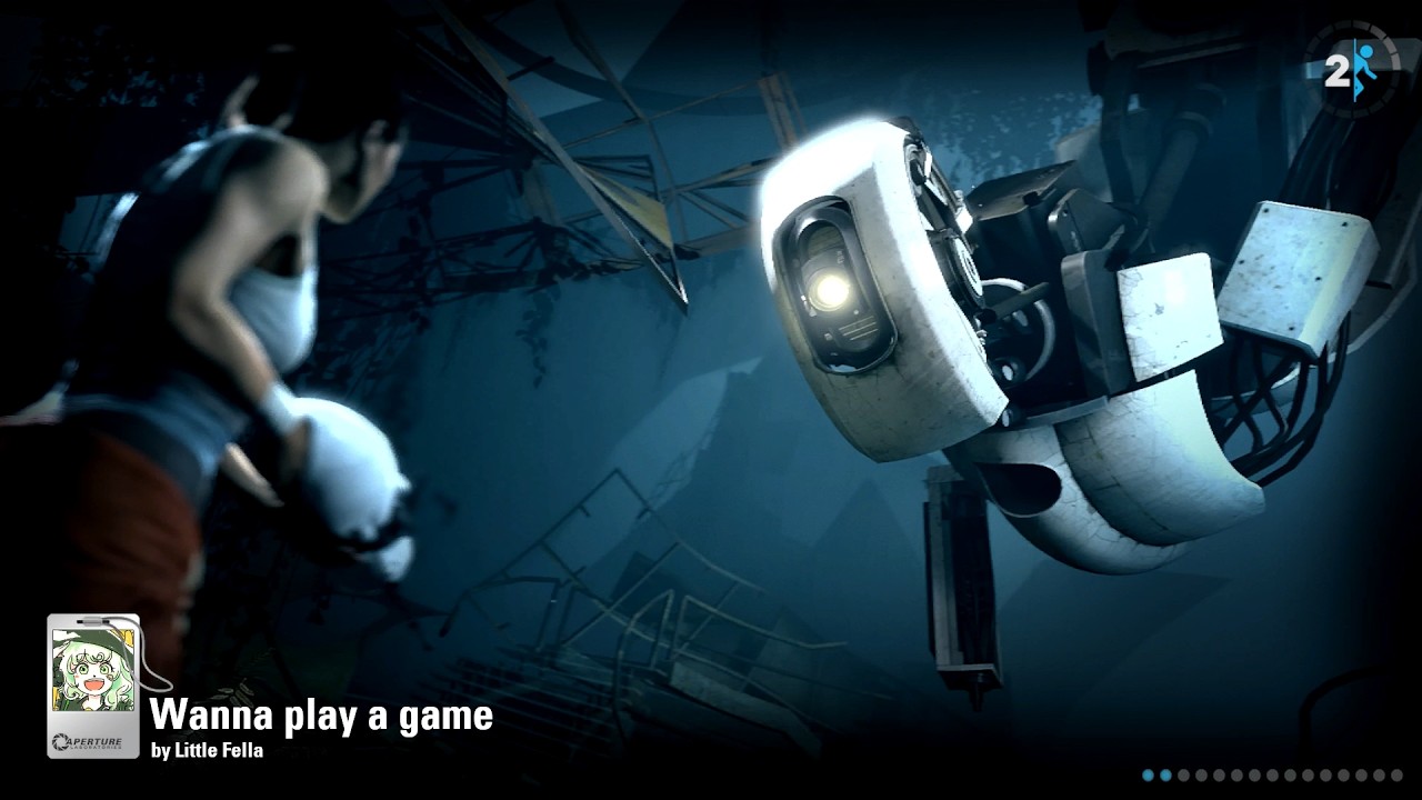 Wanna play a game by Little Fella [Requested] [Portal 2 - Community Chamber]
