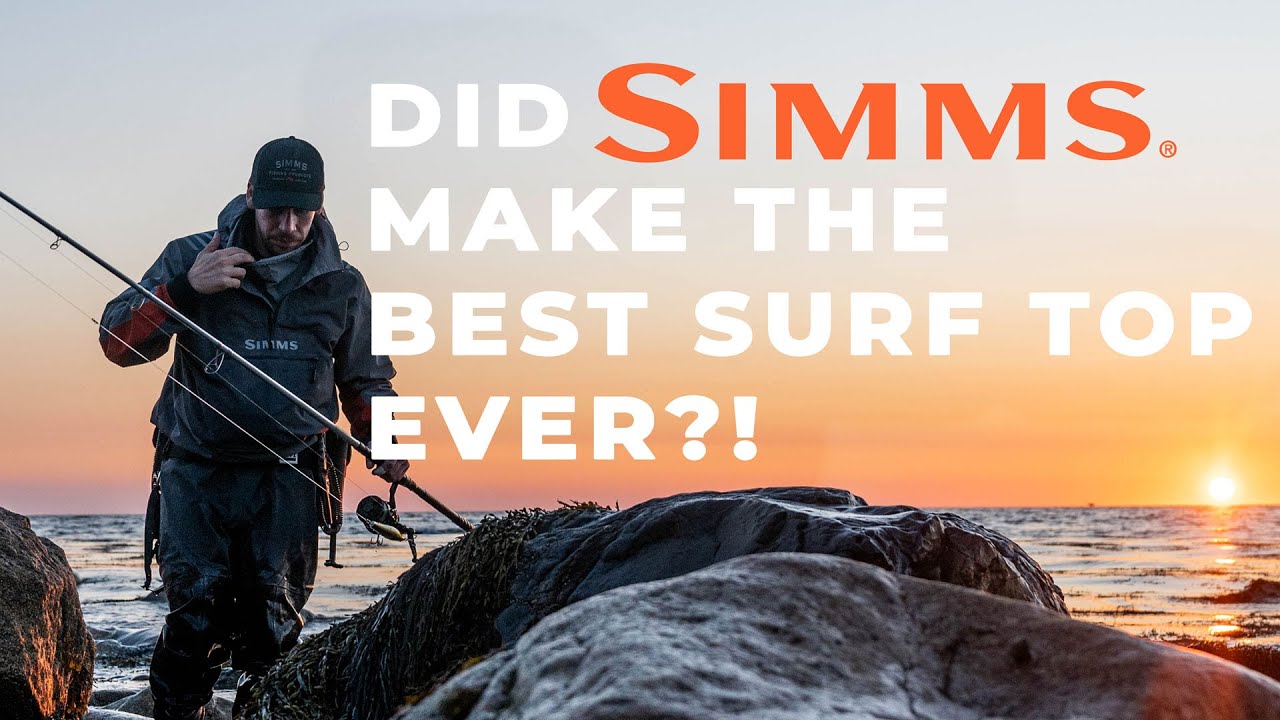 Is this the best surf top ever? Frank Goncalves reviews the new Simms Splash Cast Surf Top