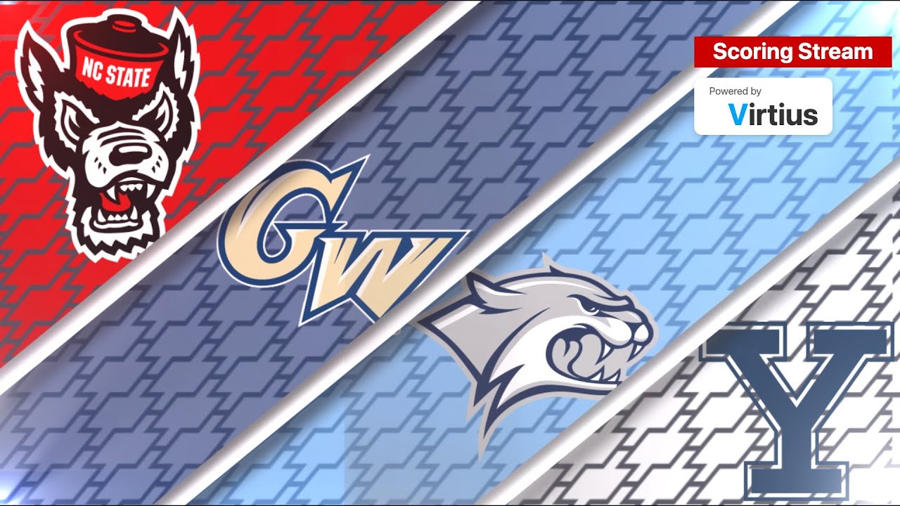 Virtius Scoring Stream - NC State / GW / Yale / UNH - Women's NCAA Gymnastics