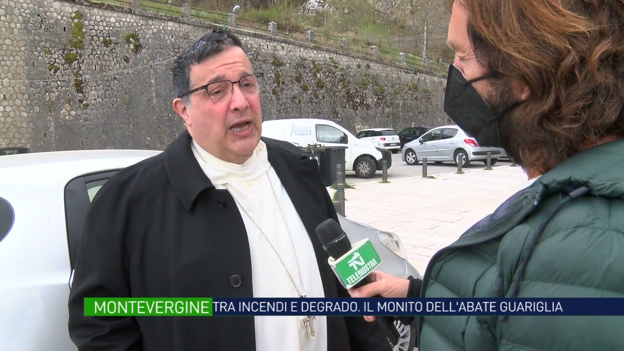 Montevergine tra fuochi e degrado, il monito dell’abate: “Deluso dalle istituzioni”