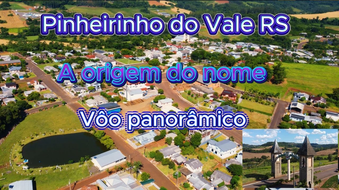 Vôo exploratório na cidade de Pinheirinho do Vale no Vale do Rio Uruguai. 