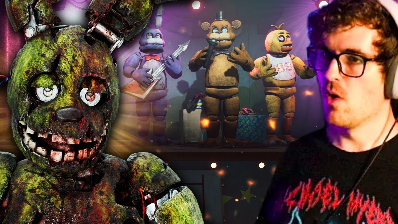 Моя реакция на SPRINGTRAP в Dead By Daylight!