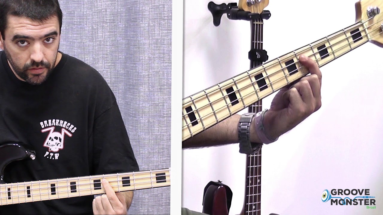 Billie Jean - Michael Jackson (aula de contrabaixo) Bass lessons