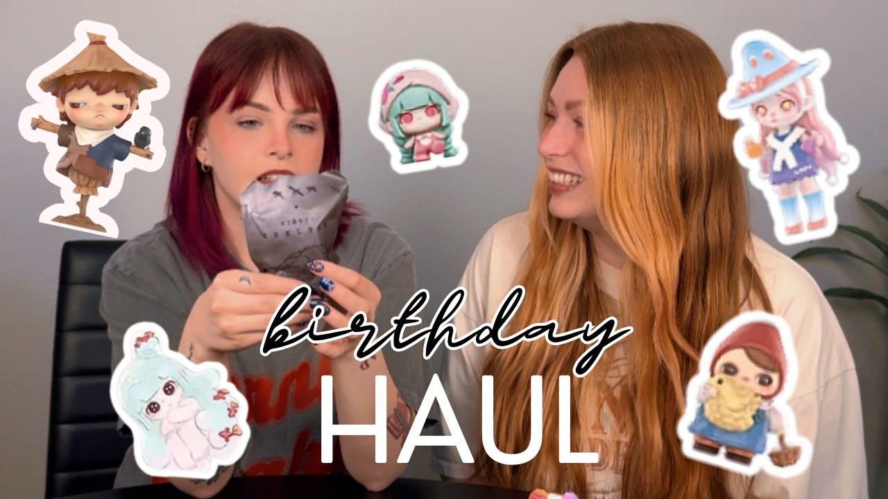 27 BLIND BOXES FOR MY 27TH BIRTHDAY! ❤︎ KIKAGOODS, POPMART, & A SECRET?! ft. ashenlife