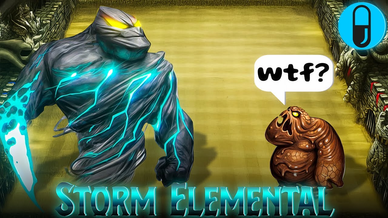 The Biggest Storm Elemental! Enemies Had No Chance! 😱🔥 | #castlecrush