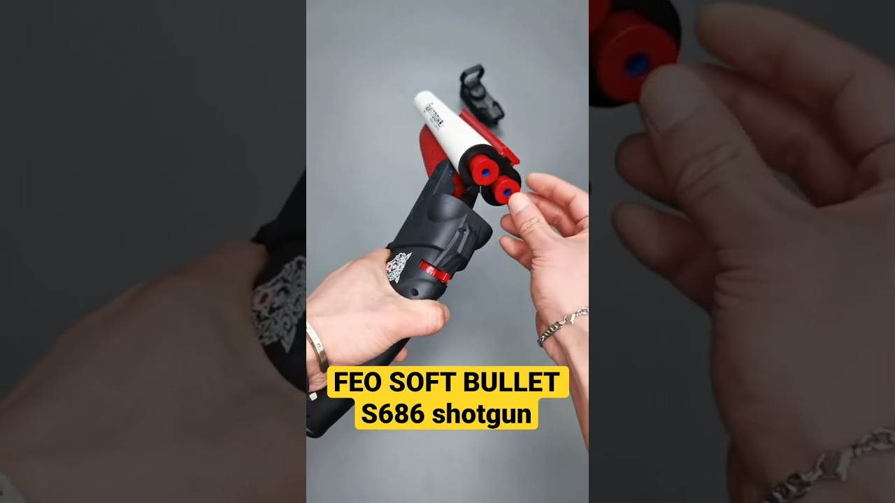 FEO s686 shotgun Shell Ejection soft bullet Gun toys
