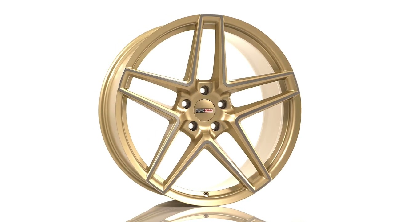 CRAY PANTHERA - 21X12 - GLOSS GOLD WITH MIRROR FACE