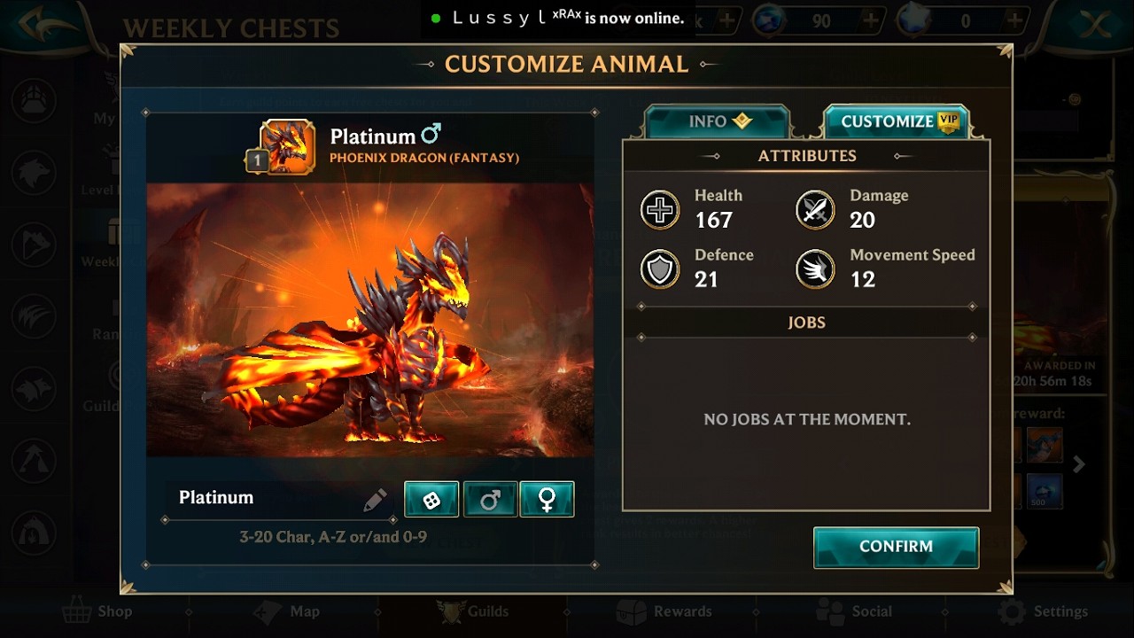 Wolf Tales: Opening guild chests and daily's along with some dragon gameplay