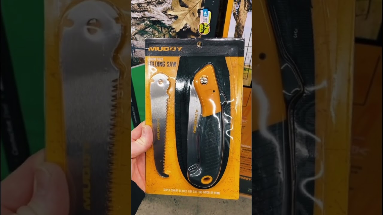 Muddy Folding Saw With Bone Saw! #Bushcraft #Woodcraft