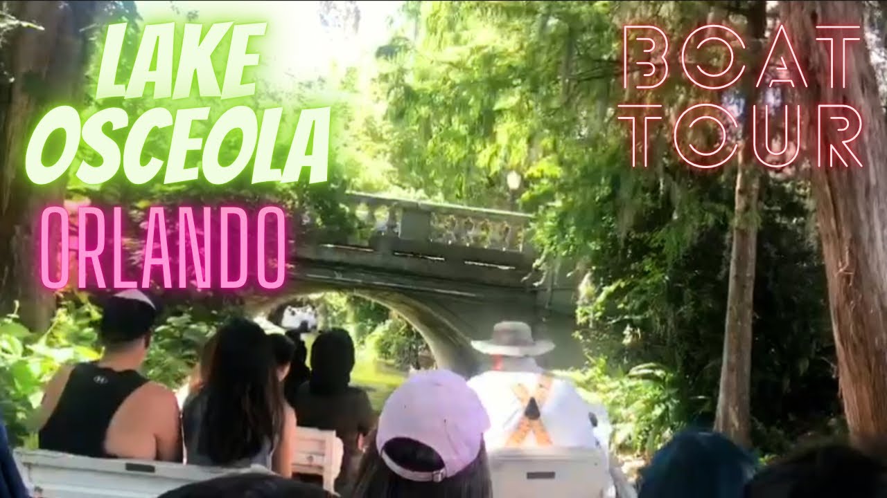 Lake Osceola (Orlando) Boat Tour / Winter Park Boat Tour @Amna_Parvaiz