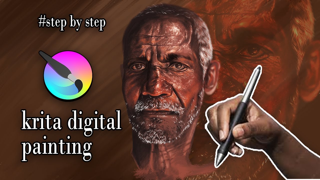 PORTRAIT PAINTING IN KRITA | #SKETCHES #sketches #art #drawing #kritaart #krita #sketchingbasics