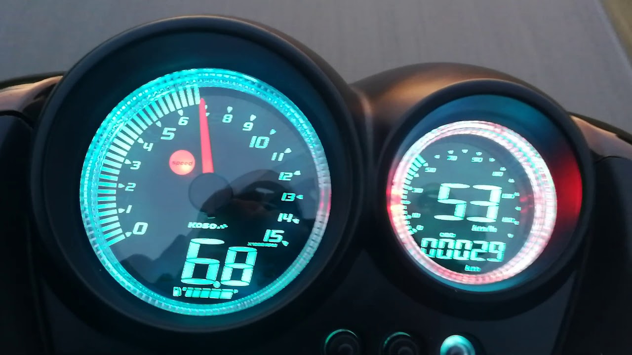AEROX Testfahrt mit KOSO GP STYLE